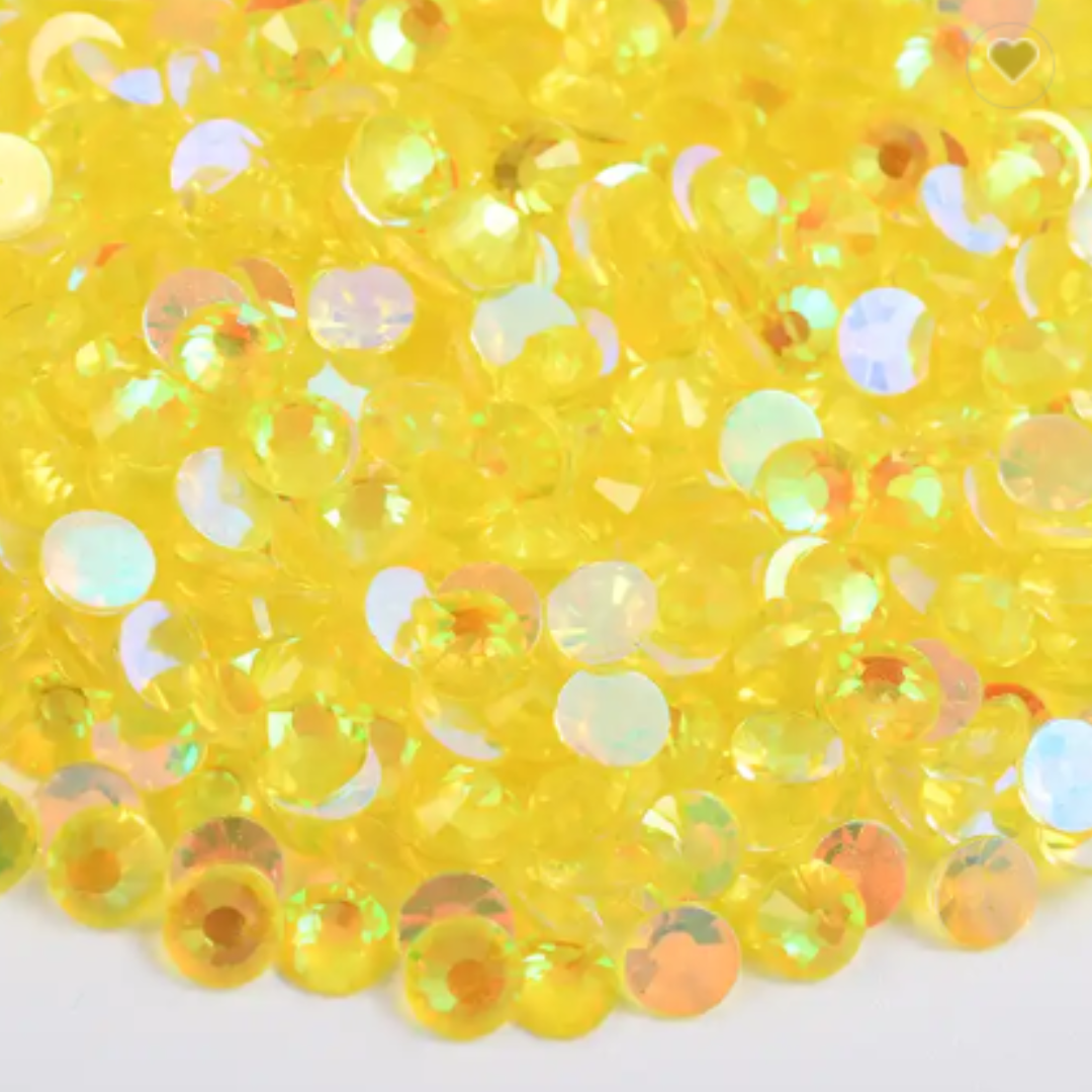 123 Polar Light Citrine - Premium Rhinestones