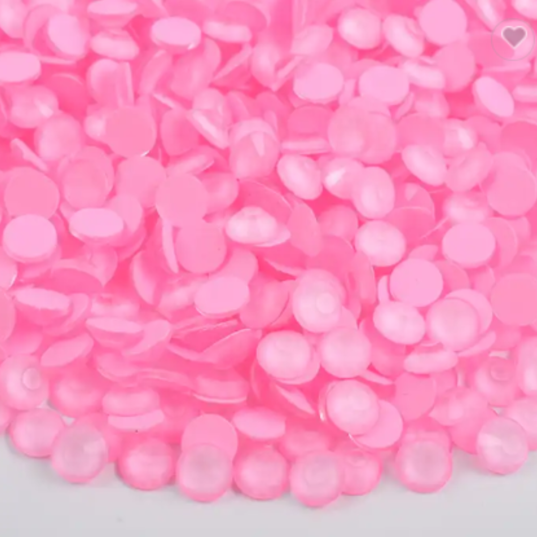 131 Neon Lt. Pink - Premium Rhinestones