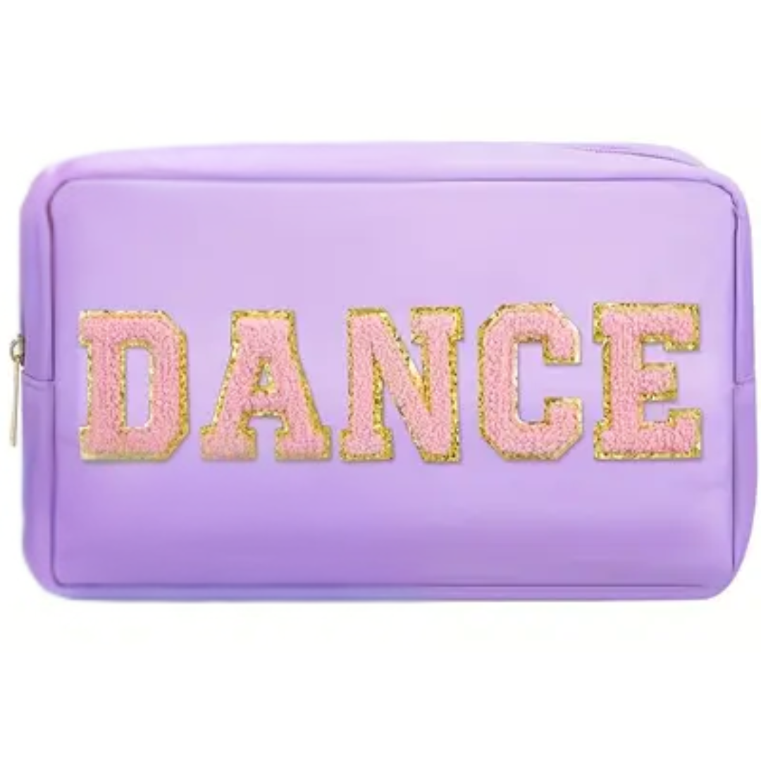 "DANCE" Nylon Make-Up Bag