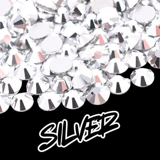 006 Silver - Premium Rhinestones