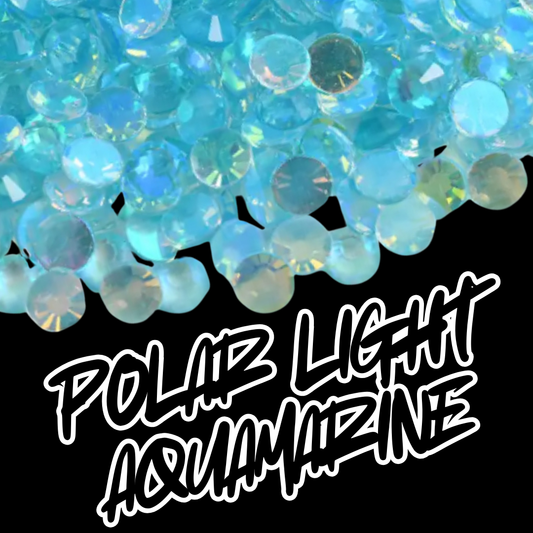 121 Polar Light Aquamarine - Premium Rhinestones