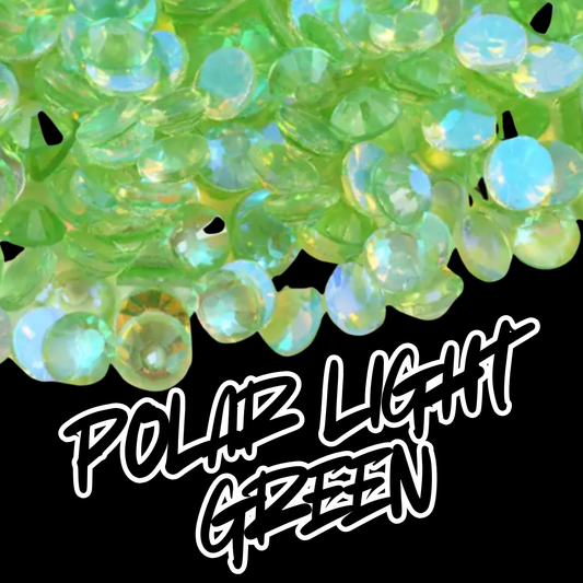 124 Polar Light Green - Premium Rhinestones