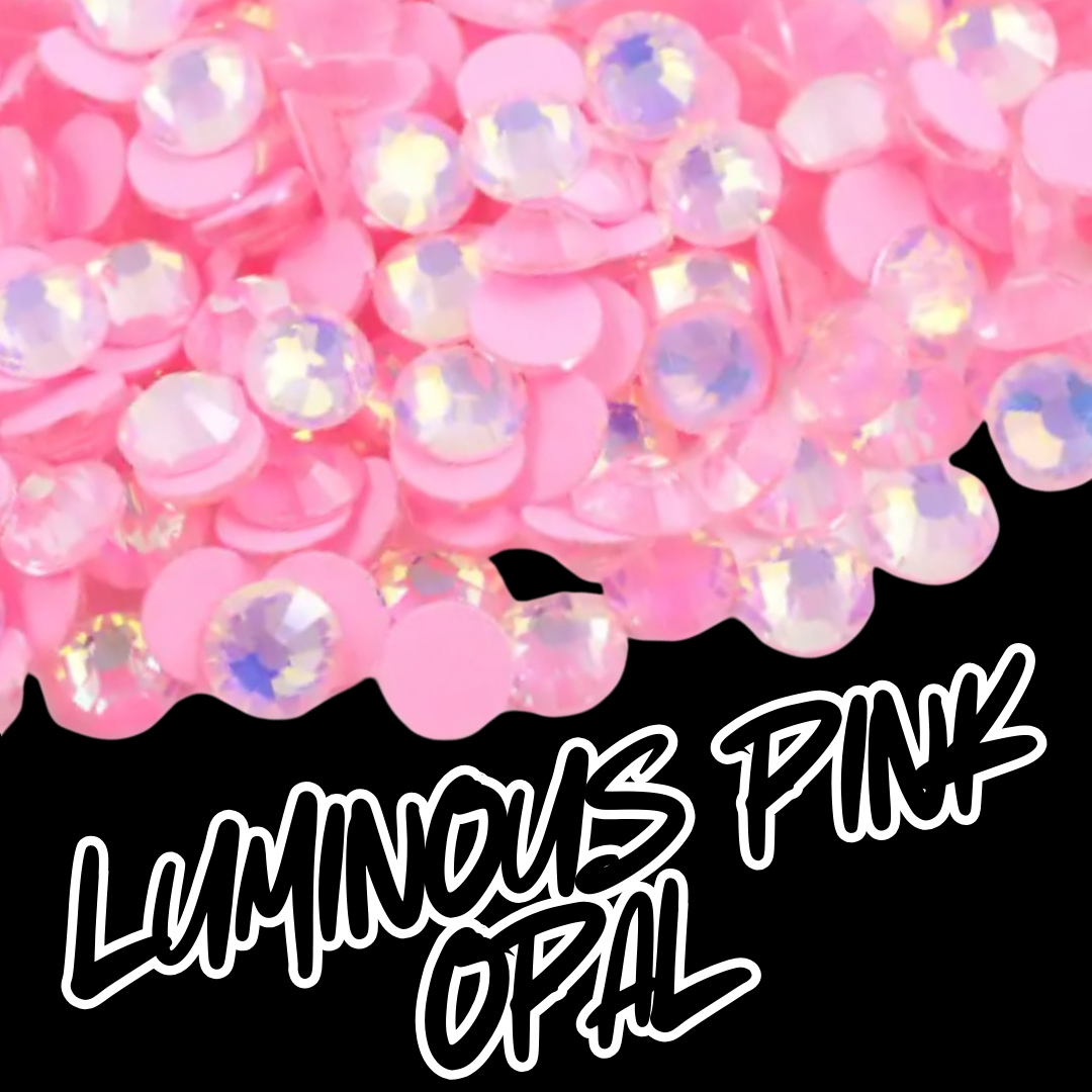 145 Luminous Pink Opal - Premium Rhinestones