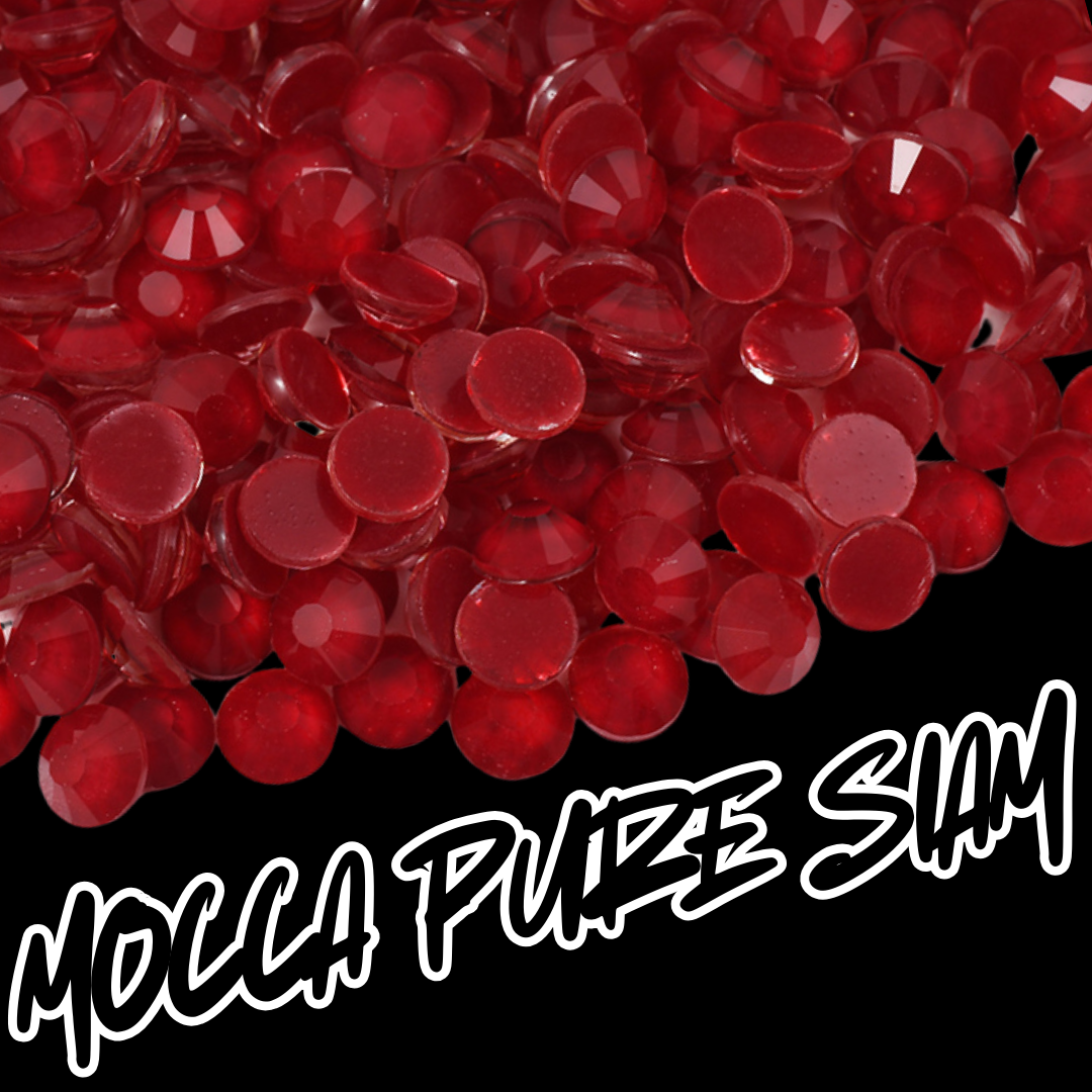 165 Mocca Pure Siam - Premium Rhinestones