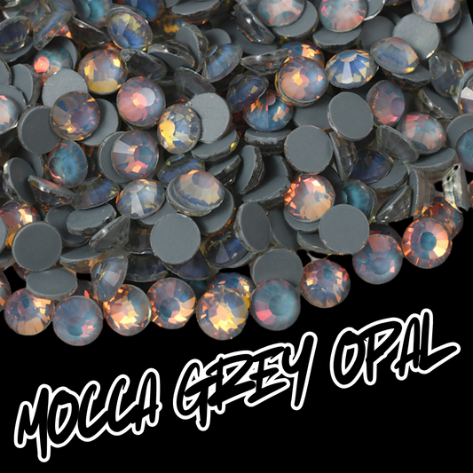182 Mocca Grey Opal - Premium Rhinestones