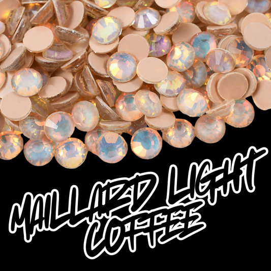 205 Maillard Lt. Coffee - Premium Rhinestones