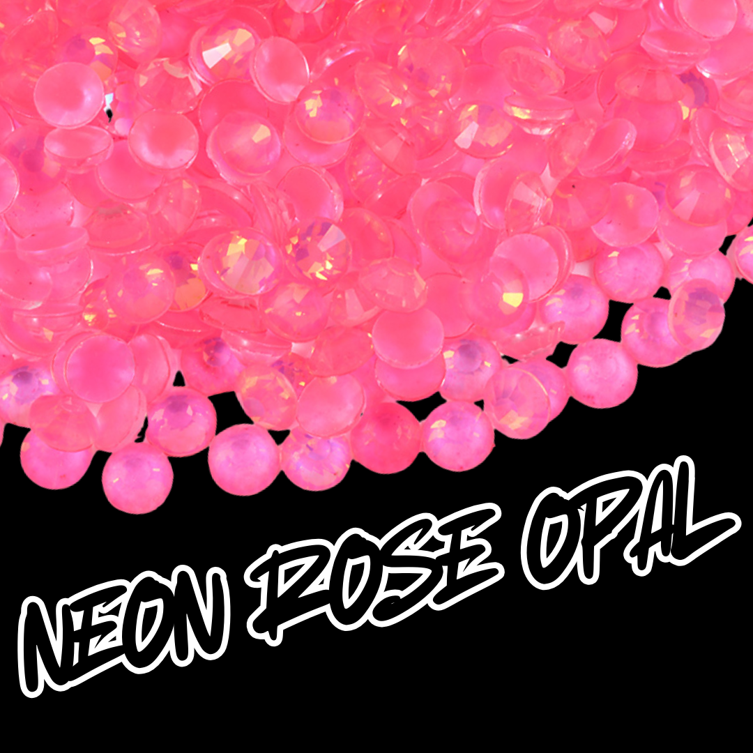 214 Neon Rose Opal - Premium Rhinestones