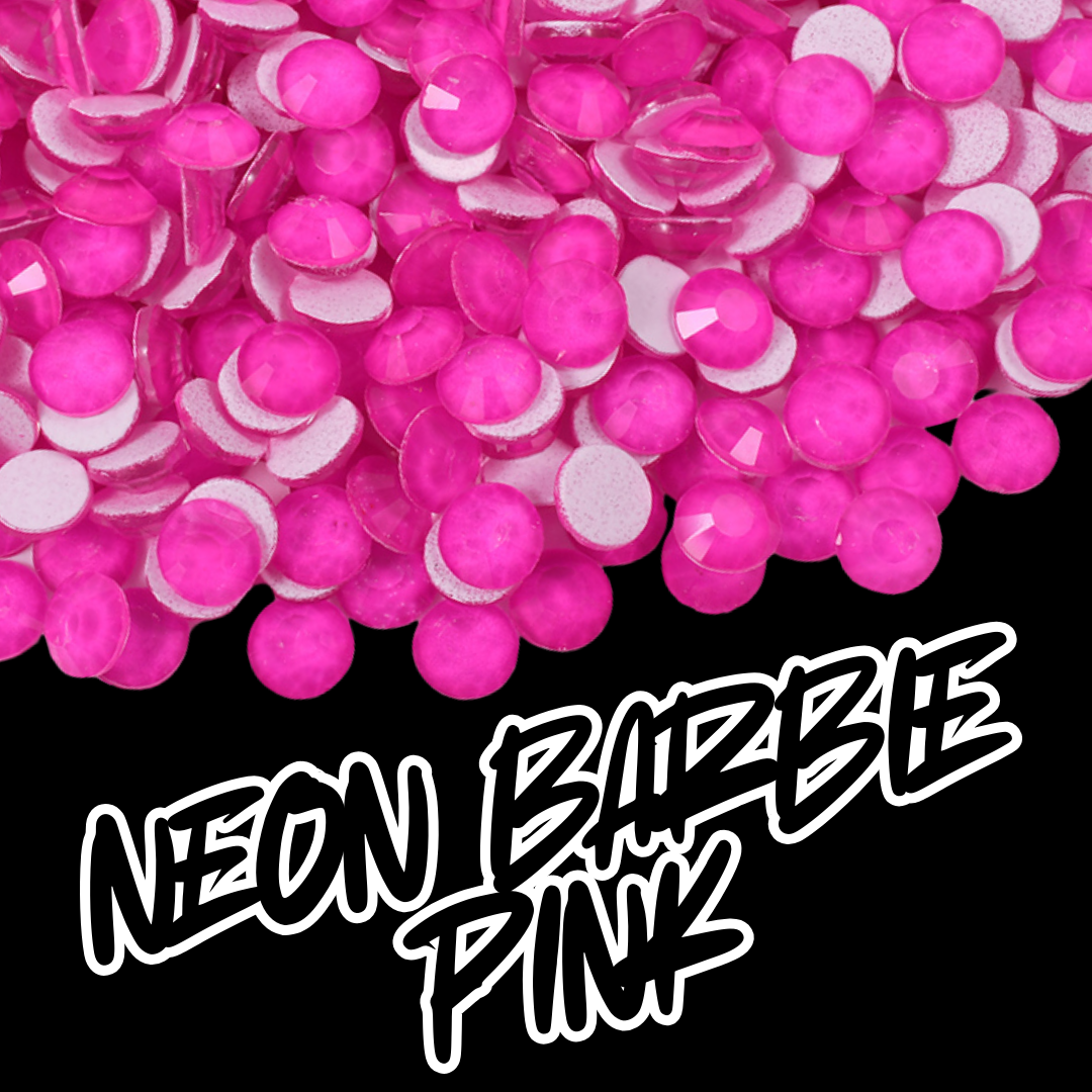 277 Neon Barbie Pink - Premium Rhinestones