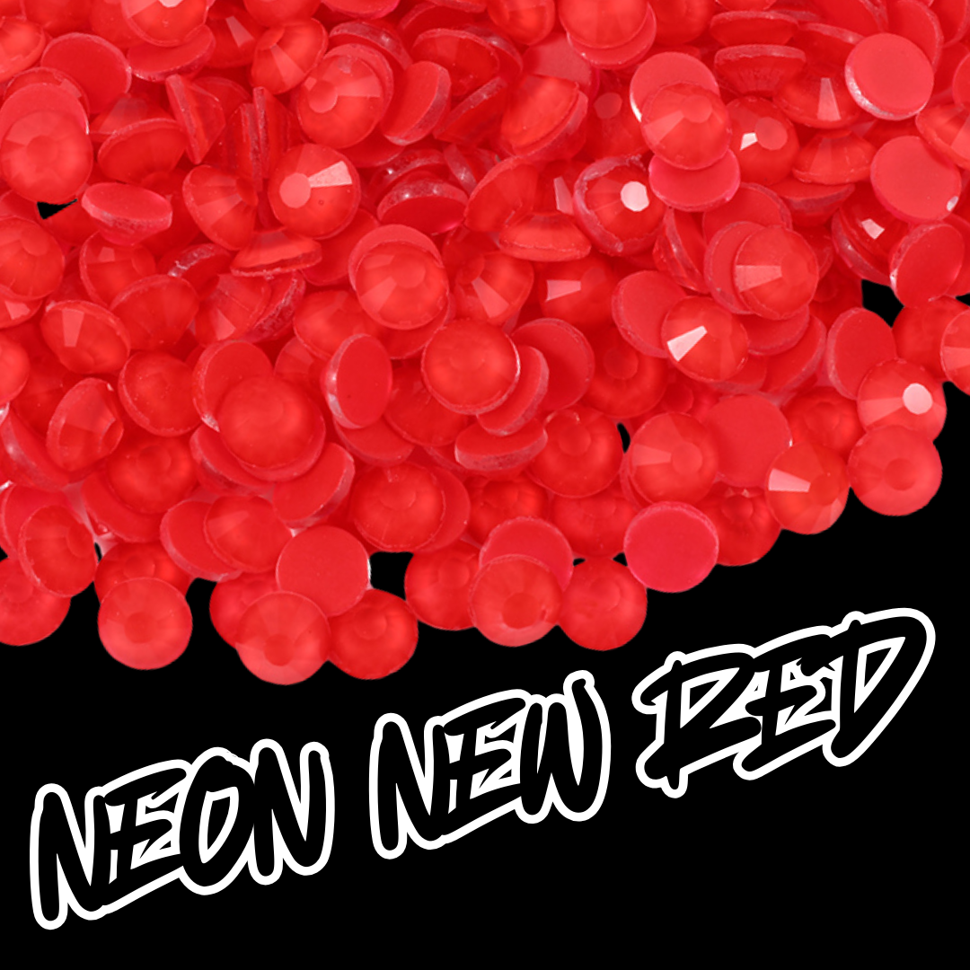 278 Neon New Red - Premium Rhinestones