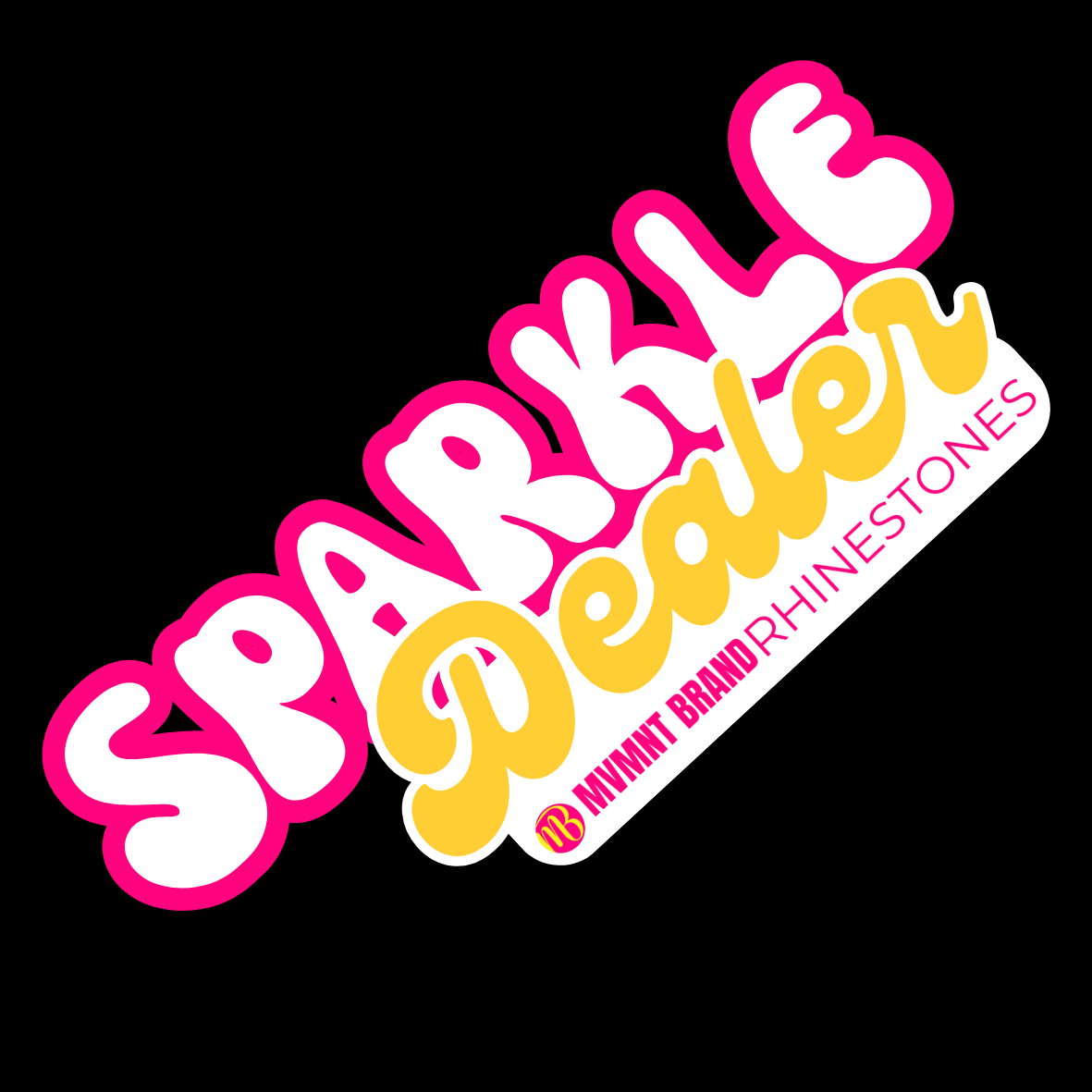 "Punny" Rhinestone Stickers