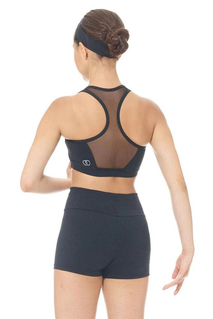Matrix Mesh Racerback Crop