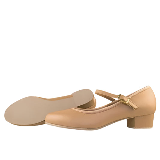 Leather Tap Ready Character Shoe