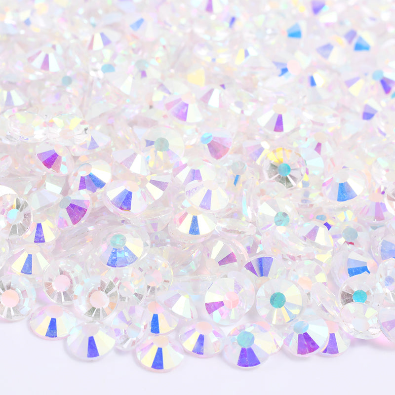 SHINE- Crystal AB- Mix Foil Back Crystal Rhinestones #161 – Shine