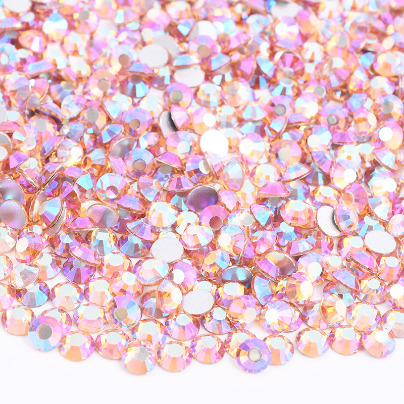 065 Lt. Peach AB - Premium Rhinestones