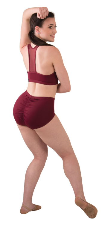 Body Wrappers Ruched Back Brief Bottoms