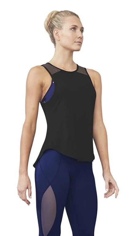 Buy online high quality Bloch Tie Up Mesh Tank - The Movement Boutique - Kelowna