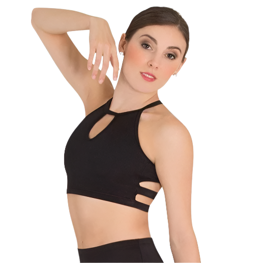 Key Hole Crop Top