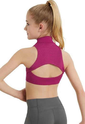 Buy online high quality Balera Mock Neck Keyhole Crop Top - The Movement Boutique - Kelowna