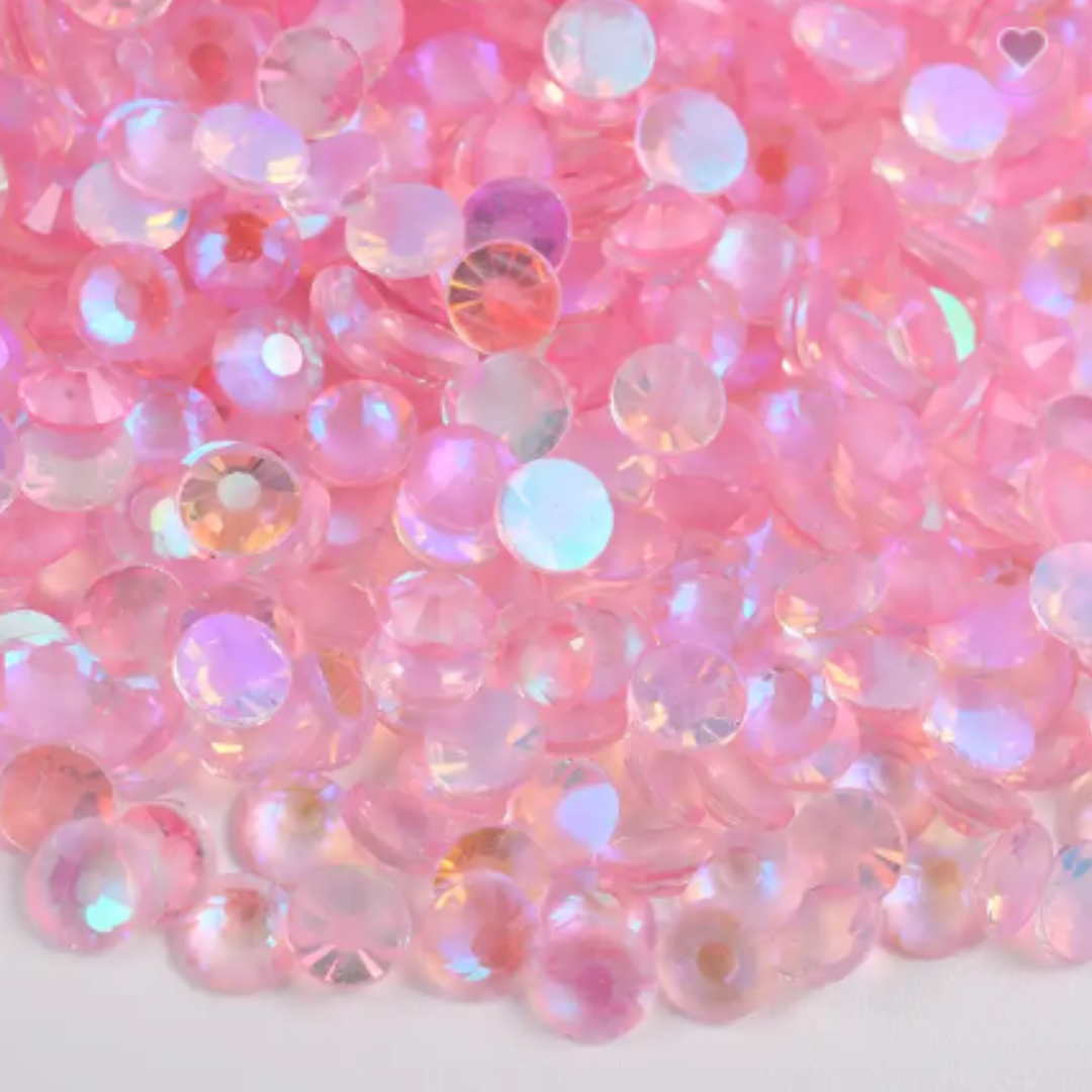 120 Polar Light Pink - Premium Glass Crystal Flatback Rhinestones