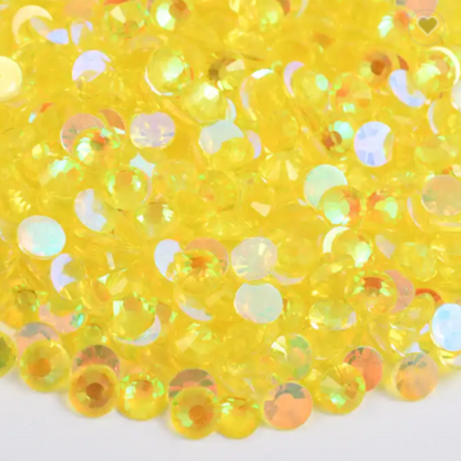 123 Polar Light Citrine - Premium Rhinestones