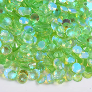 124 Polar Light Green - Premium Rhinestones