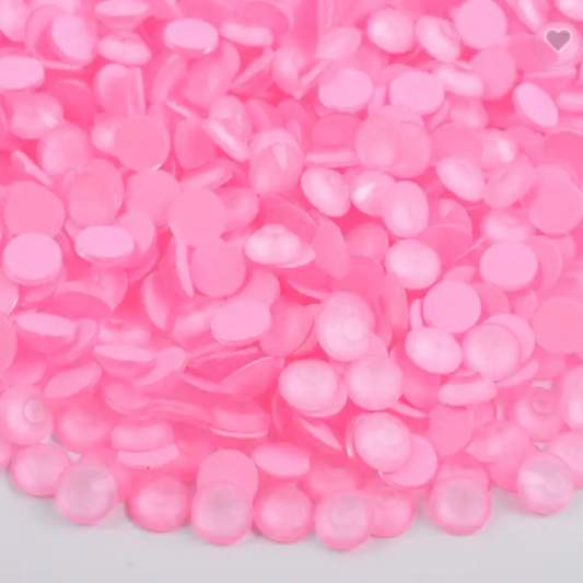 131 Neon Lt. Pink - Premium Glass Crystal Flatback Rhinestones
