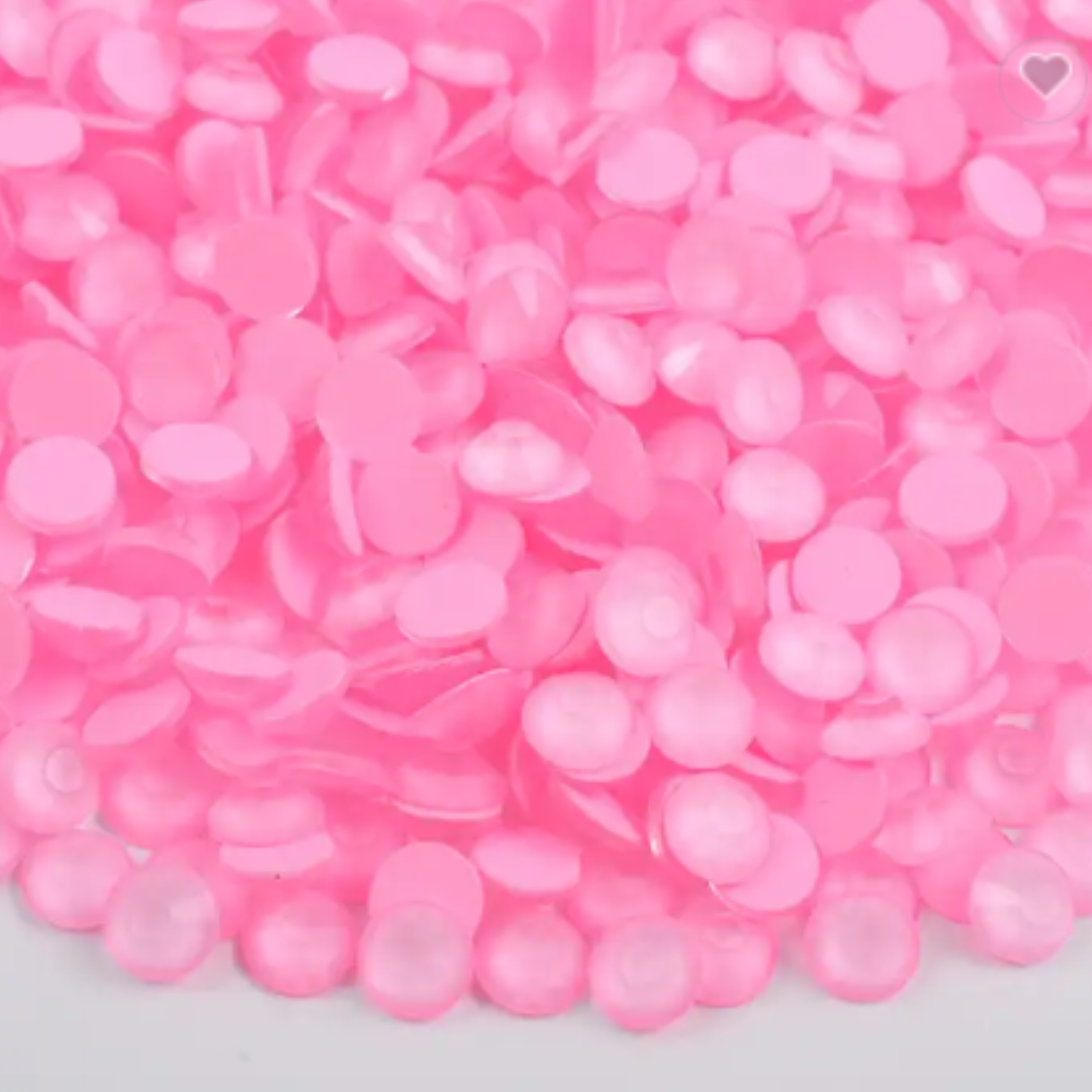 131 Neon Lt. Pink - Premium Glass Crystal Flatback Rhinestones