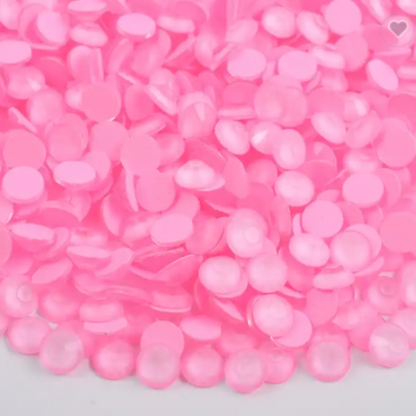 131 Neon Lt. Pink - Premium Rhinestones