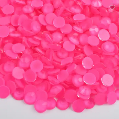 133 Neon Pure Rose - Premium Rhinestones