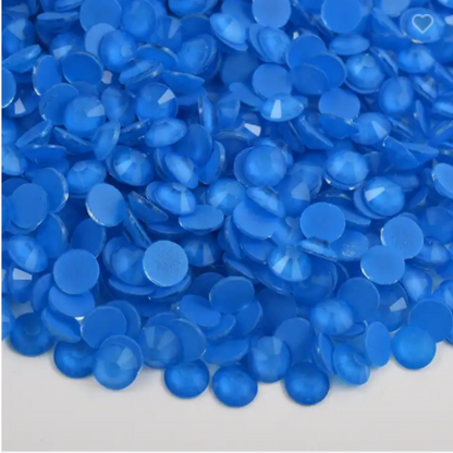 136 Neon Pure Blue - Premium Rhinestones