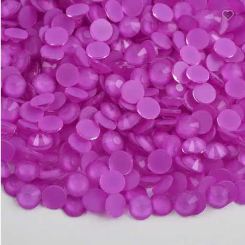 137 Neon Pure Purple - Premium Rhinestones