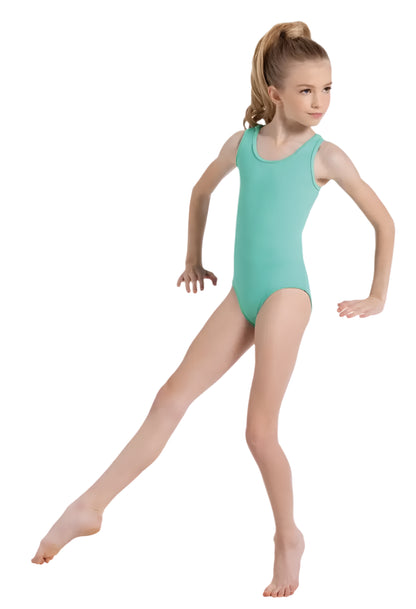 Crisscrossed Mesh Back Leotard