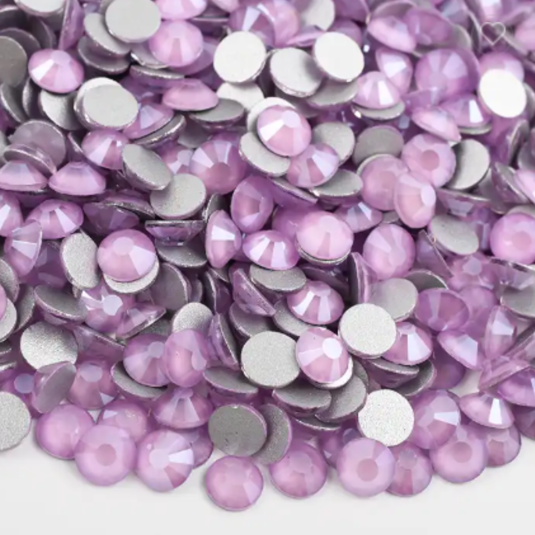 150 Mocca Purple - Premium Glass Crystal Flatback Rhinestones