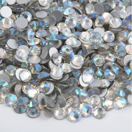 159 Blue Moon - Premium Glass Crystal Flatback Rhinestones