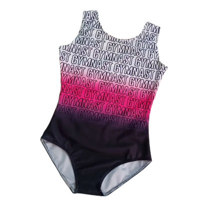 "Gymnast" Print Leotard