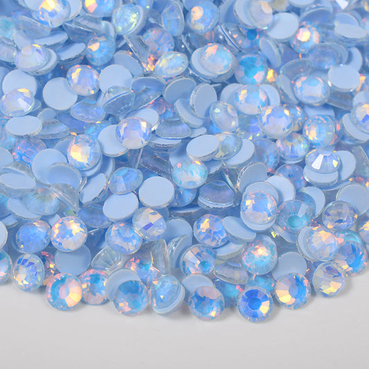 191 Mocca Lt. Sapphire Opal - Premium Rhinestones