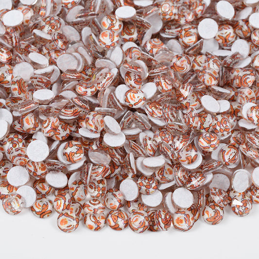 208 Leopard - Premium Rhinestones