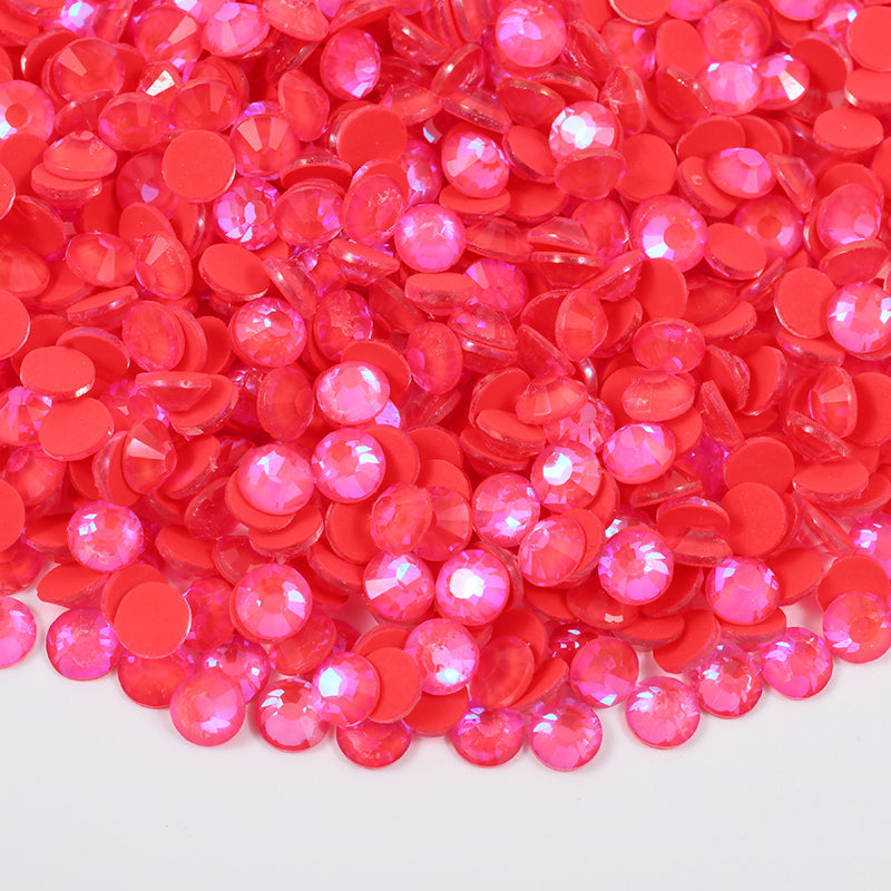 220 Luminous Red - Premium Rhinestones