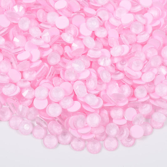 224 Luminous Mocca Pink Snow - Premium Rhinestones