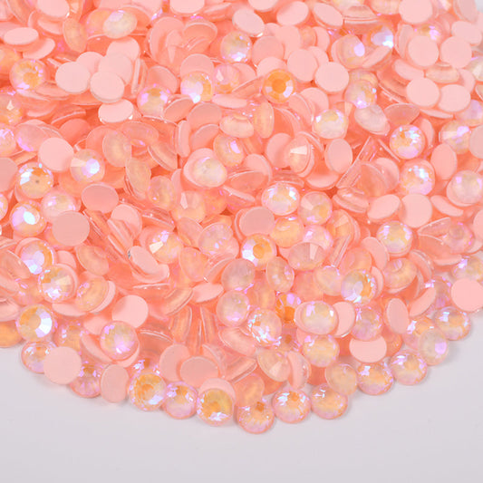 227 Luminous Mocca Peach Pink AB - Premium Rhinestones