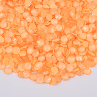 228 Luminous Mocca Coral Orange - Premium Rhinestones