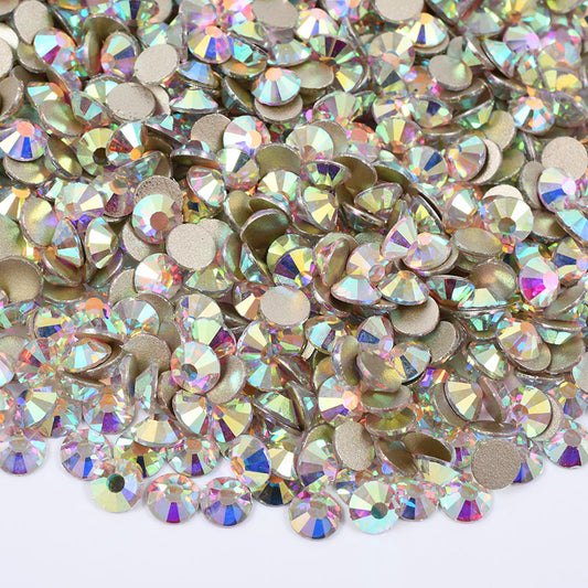 230 Crystal AB Gold Base - Premium Rhinestones