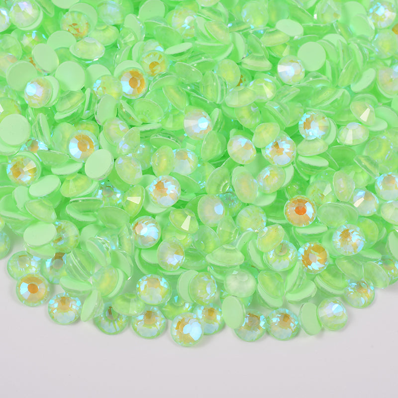 239 Luminous Mocca Mint Green AB - Premium Rhinestones