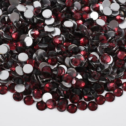 244 Maroon - Premium Rhinestones