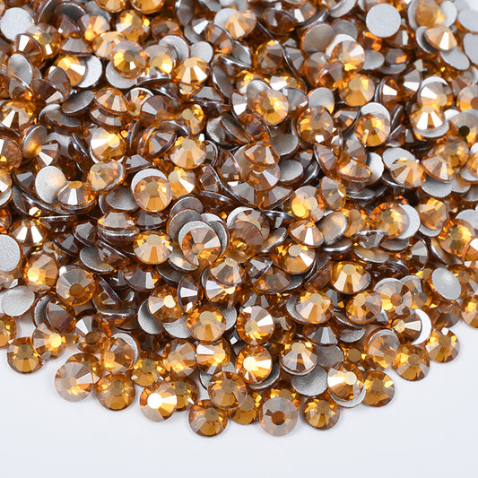 286 Topaz Satin - Premium Rhinestones