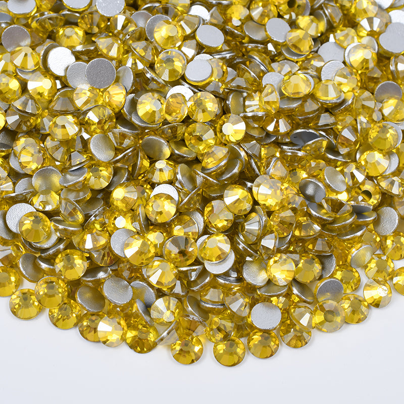 291 Citrine Satin - Premium Rhinestones