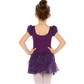 Sequin Cap Sleeve Skirted Leotard