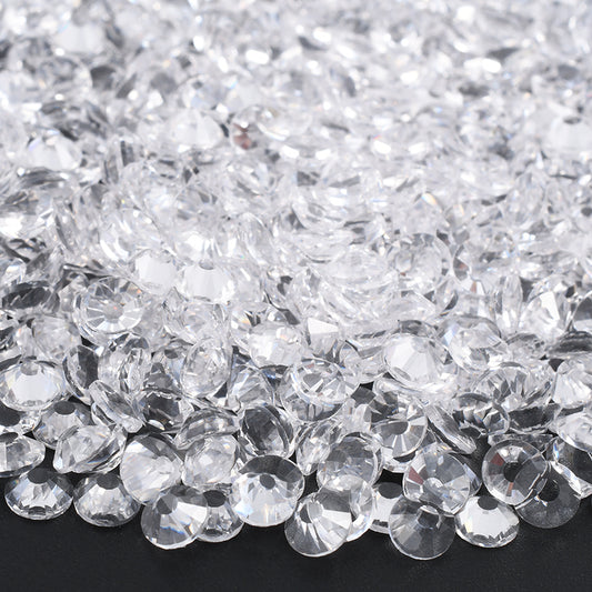 036 Transparent - Premium Glass Crystal Flatback Rhinestones