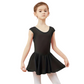 Girls Cap Sleeve Skirted Leotard