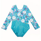 Girls Cartoon Cat Gymnastics Suit